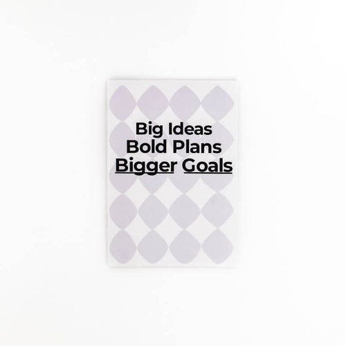 Big Goals Note Book - Blue Raspberry Box
